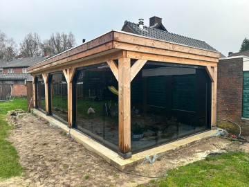 Getint Glazen Schuifwand Op Maat