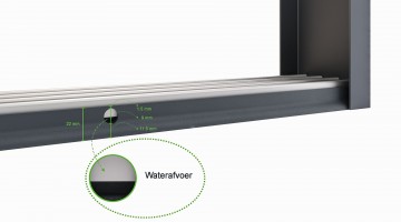 Water afvoer antraciet 4