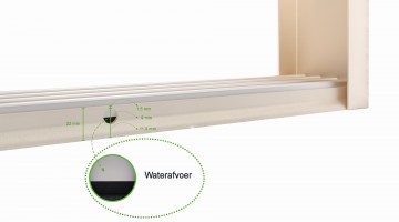 Water afvoer   creme 3