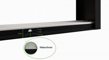 Water afvoer   zwart 3